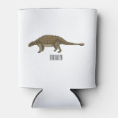 Rafraîchisseur Pour Canette Illustration d'Ankylosaurus (Devant)