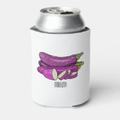 Rafraîchisseur Pour Canette Illustration d'aubergine (Can Dos)