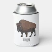 Rafraîchisseur Pour Canette Illustration de bison (Can Dos)