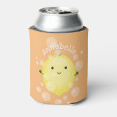 Rafraîchisseur Pour Canette Illustration de bulles de caricatures de citron mo (Can Dos)