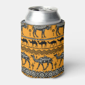 Rafraîchisseur Pour Canette Illustration De Camels Design Motif sans joint. (Can devant)