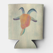 Rafraîchisseur Pour Canette Illustration de chèvre peinte moderne personnalisé (Devant)