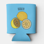 Rafraîchisseur Pour Canette Illustration de citron (Dos)