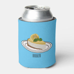 Rafraîchisseur Pour Canette Illustration de citron cheesecake