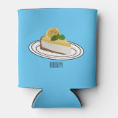 Rafraîchisseur Pour Canette Illustration de citron cheesecake (Devant)