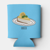 Rafraîchisseur Pour Canette Illustration de citron cheesecake (Dos)