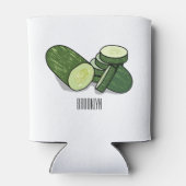 Rafraîchisseur Pour Canette Illustration de combre (Dos)