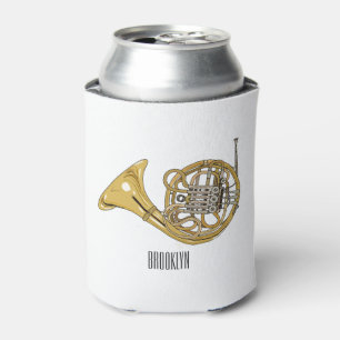 Rafraîchisseur Pour Canette Illustration de corne française