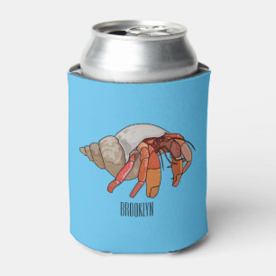 Rafraîchisseur Pour Canette Illustration de crabe ermite