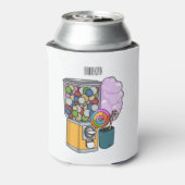 Rafraîchisseur Pour Canette Illustration de dessin de bonbon (Can Dos)