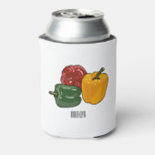 Rafraîchisseur Pour Canette Illustration de dessin de Capsicum (Can Dos)