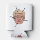 Rafraîchisseur Pour Canette Illustration de Donald Trump Voodoo Doll Pin (Dos)