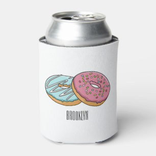 Rafraîchisseur Pour Canette Illustration de Donut