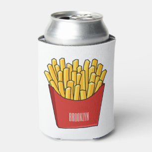 Rafraîchisseur Pour Canette Illustration de frites