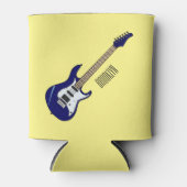 Rafraîchisseur Pour Canette Illustration de guitare électrique (Devant)