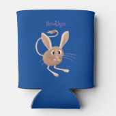 Rafraîchisseur Pour Canette Illustration de jerboa aux longues oreilles (Dos)