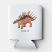 Rafraîchisseur Pour Canette Illustration de Kentrosaurus (Dos)