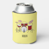 Rafraîchisseur Pour Canette Illustration de kit de batterie (Can Dos)