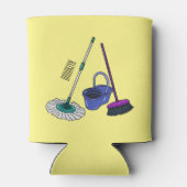 Rafraîchisseur Pour Canette Illustration de la bande dessinée Broom & mop (Dos)
