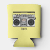 Rafraîchisseur Pour Canette Illustration de la bande dessinée radio (Dos)