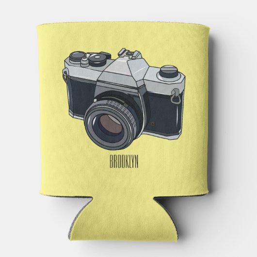 Rafraîchisseur Pour Canette Illustration de la caméra (Dos)