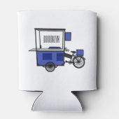 Rafraîchisseur Pour Canette Illustration de la charrette alimentaire (Dos)