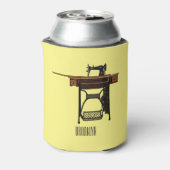 Rafraîchisseur Pour Canette Illustration de la machine à coudre (Can Dos)