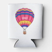 Rafraîchisseur Pour Canette Illustration de la montgolfière (Devant)