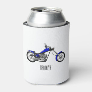 Rafraîchisseur Pour Canette Illustration de la moto à hélico
