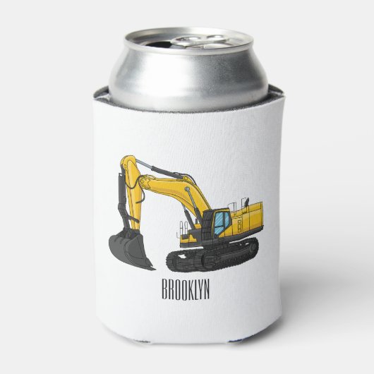 Rafraîchisseur Pour Canette Illustration de la pelle Crawler (Can devant)