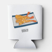 Rafraîchisseur Pour Canette Illustration de la tempura crevette (Dos)