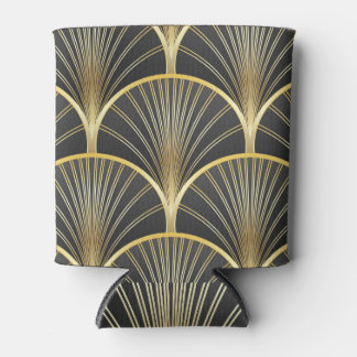 Rafraîchisseur Pour Canette Illustration de la texture géométrique Art Déco