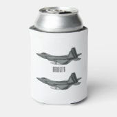 Rafraîchisseur Pour Canette Illustration de l'avion de chasse (Can Dos)