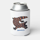 Rafraîchisseur Pour Canette Illustration de lézard géant affamé (Can Dos)