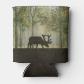 Rafraîchisseur Pour Canette Illustration de l'orignal en forêt (Devant)