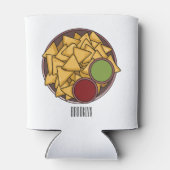 Rafraîchisseur Pour Canette Illustration de Nachos (Dos)