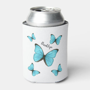 Rafraîchisseur Pour Canette Illustration de papillons Morpho