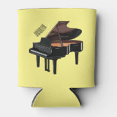 Rafraîchisseur Pour Canette Illustration de piano (Devant)