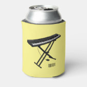 Rafraîchisseur Pour Canette Illustration de piano clavier (Can Dos)