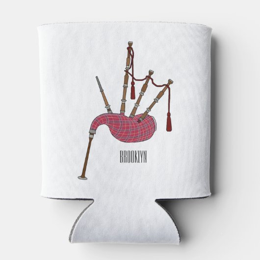 Rafraîchisseur Pour Canette Illustration de pipes (Dos)