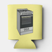 Rafraîchisseur Pour Canette Illustration de poêle électrique (Dos)