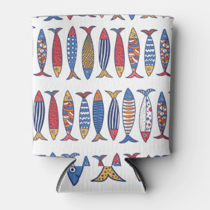 Rafraîchisseur Pour Canette Illustration de poisson mignon : Enfants Arrière -