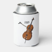 Rafraîchisseur Pour Canette Illustration de violoncelle (Can Dos)