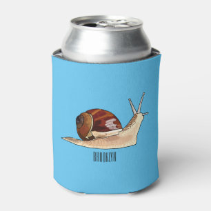Rafraîchisseur Pour Canette Illustration d'escargot