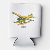 Rafraîchisseur Pour Canette Illustration d'hydravion (Devant)