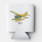 Rafraîchisseur Pour Canette Illustration d'hydravion (Dos)