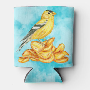 Rafraîchisseur Pour Canette Illustration d'oiseau de chipe de pomme de terre G