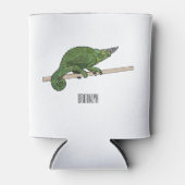 Rafraîchisseur Pour Canette Illustration du caméléon de Jackson (Devant)
