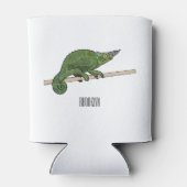 Rafraîchisseur Pour Canette Illustration du caméléon de Jackson (Dos)