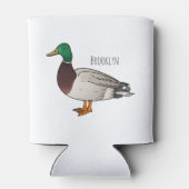 Rafraîchisseur Pour Canette Illustration du canard de Majard (Dos)